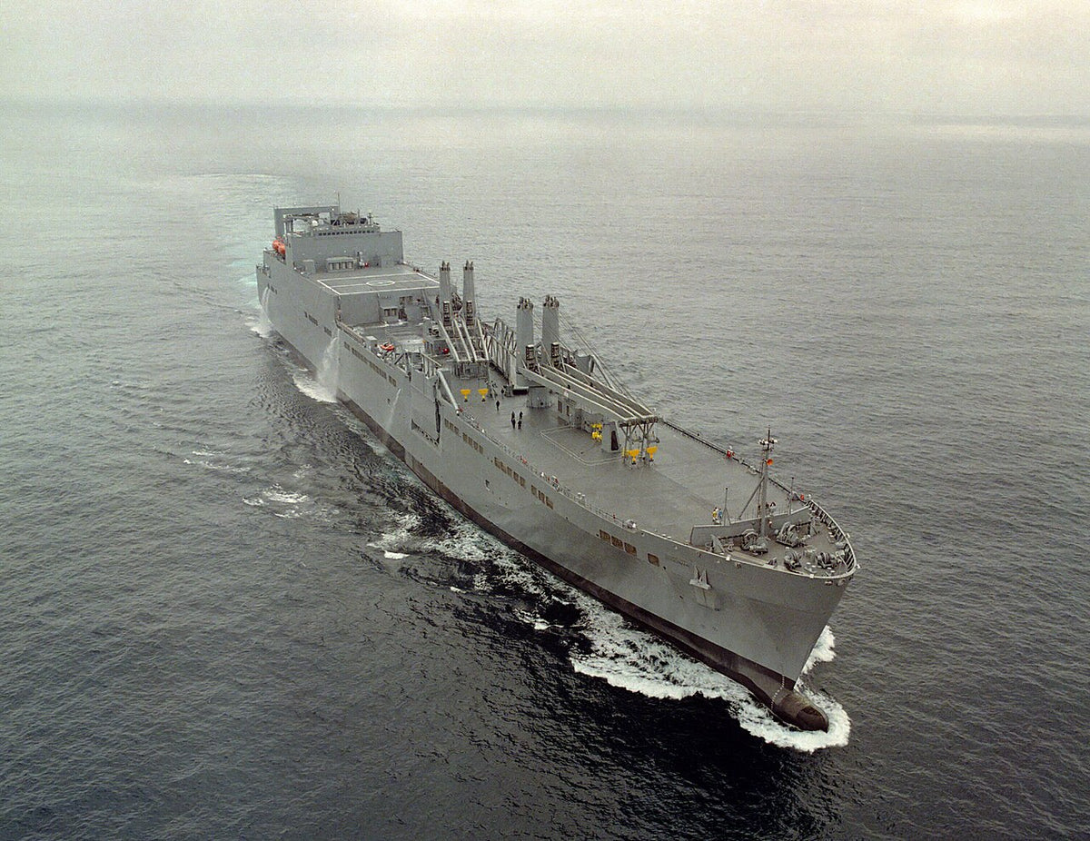 USNS Soderman (T-AKR-317) 36 inches boat model
