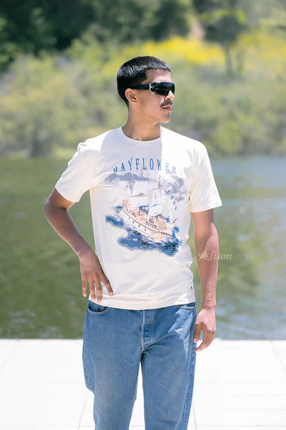 Mayflower Graphic T-Shirt by Alison Nautical