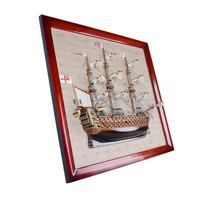 HMS Victory Half - Ship 33 Inches L