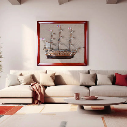 HMS Victory Half - Ship 33 Inches L