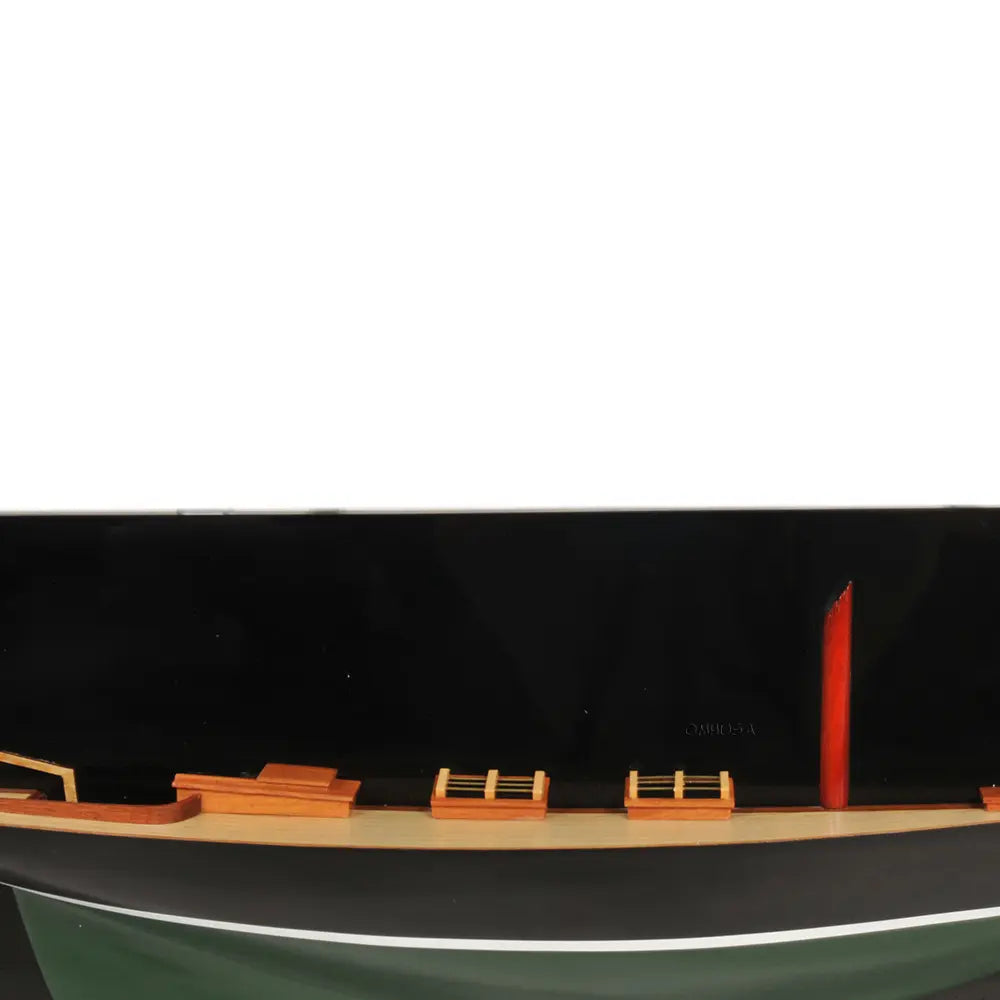 Pen Duick Half-Hull Scaled Model Boat Yacht Handmade