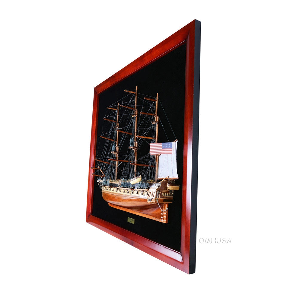 USS Constitution Half-Ship 35 Inches L