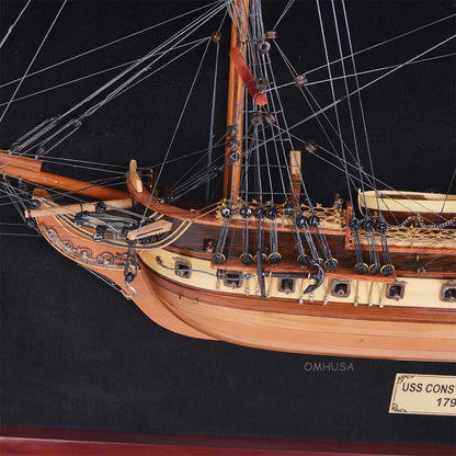 USS Constitution Half-Ship 35 Inches L