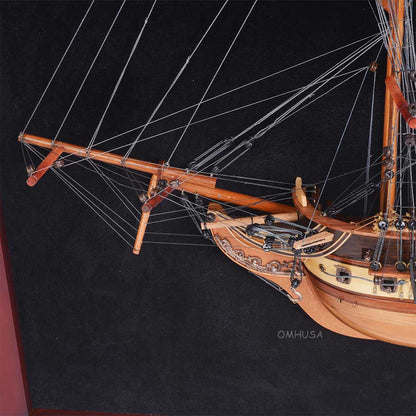 USS Constitution Half-Ship 35 Inches L