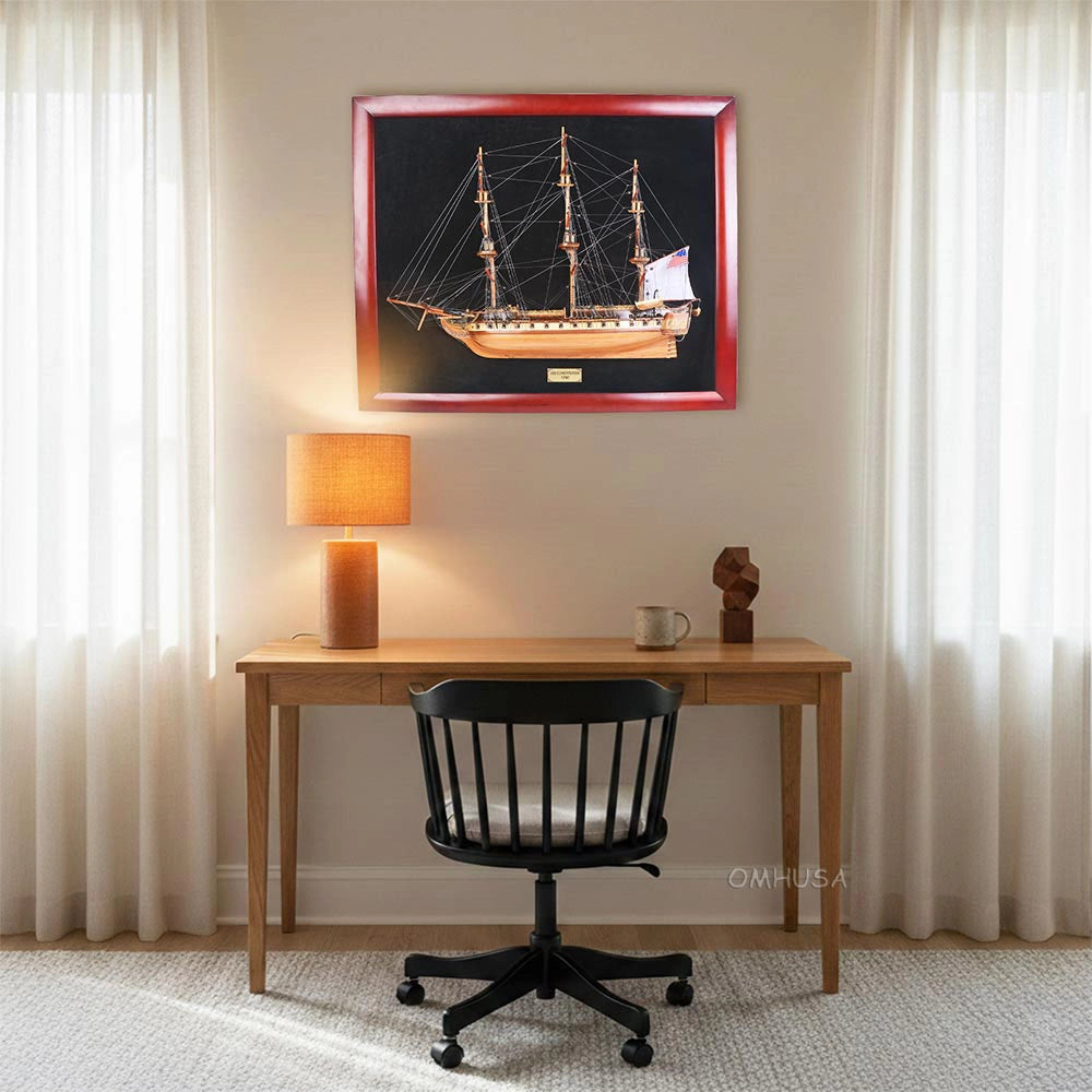 USS Constitution Half-Ship 35 Inches L