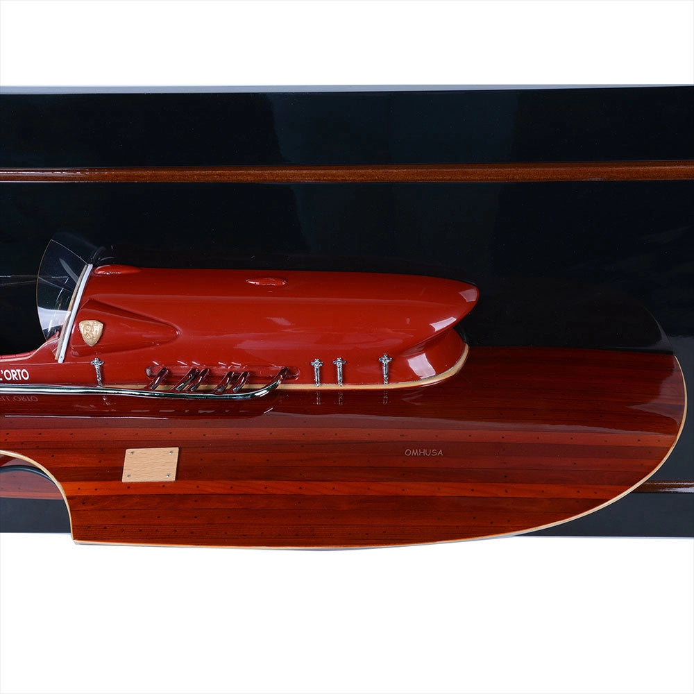 Ferrari Hydroplane Half-Hull 39 Inches L