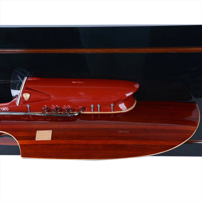 Ferrari Hydroplane Half-Hull 39 Inches L