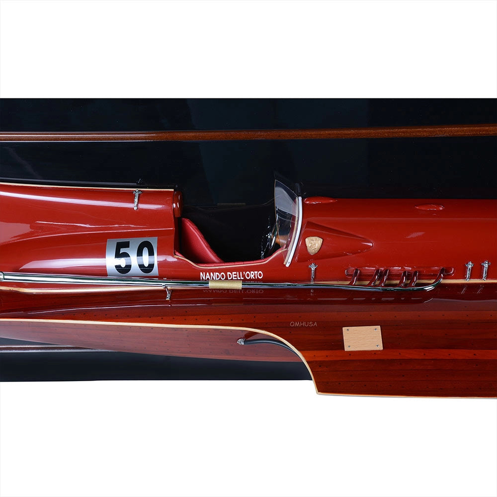 Ferrari Hydroplane Half-Hull 39 Inches L