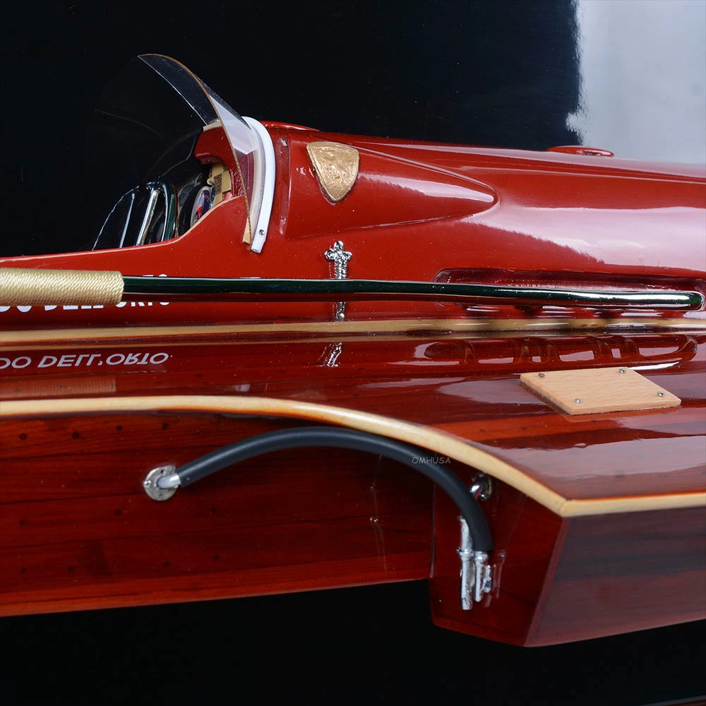 Ferrari Hydroplane Half-Hull 39 Inches L