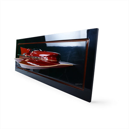 Ferrari Hydroplane Half-Hull 39 Inches L