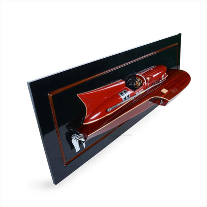 Ferrari Hydroplane Half-Hull 39 Inches L