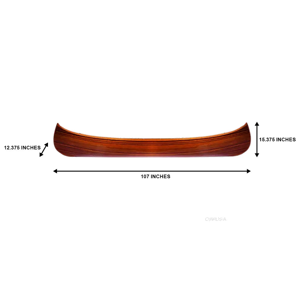 Display Half Canoe 9 ft