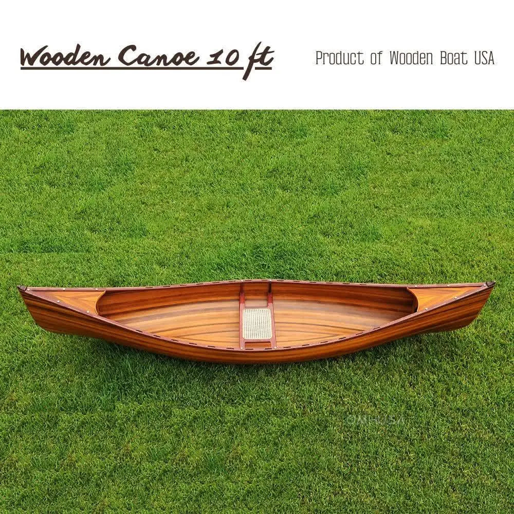 Wooden Canoe 10 ft