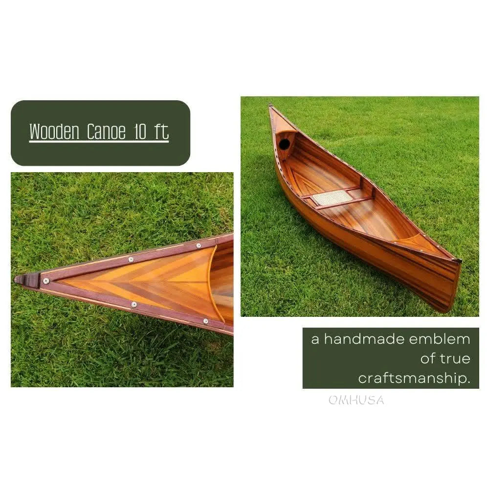 Wooden Canoe 10 ft