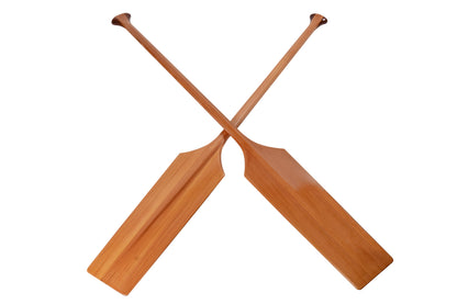 K008 - Ensemble de 2 pagaies de canoë en bois