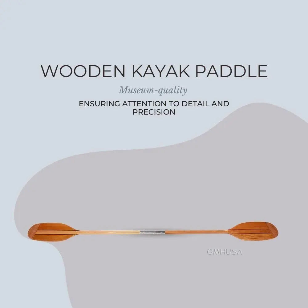 Wooden Kayak Paddle