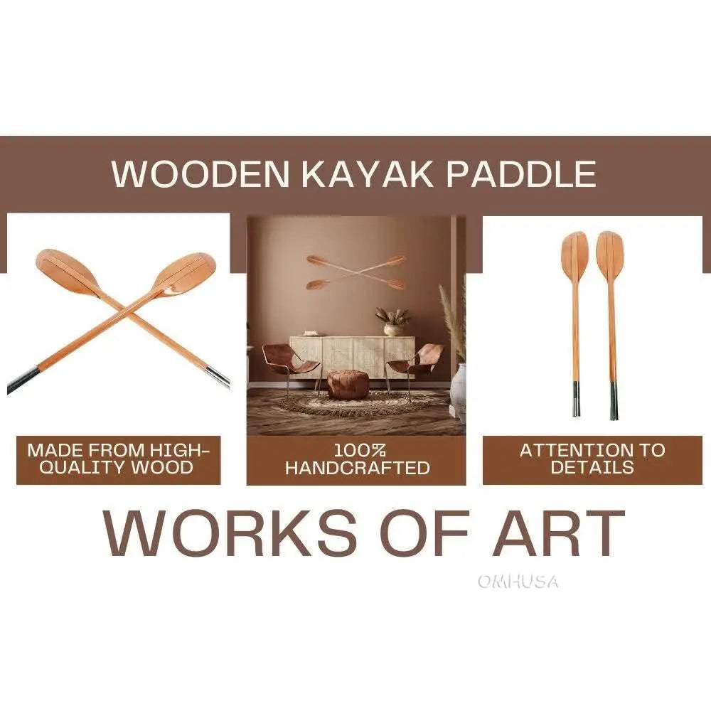 Wooden Kayak Paddle