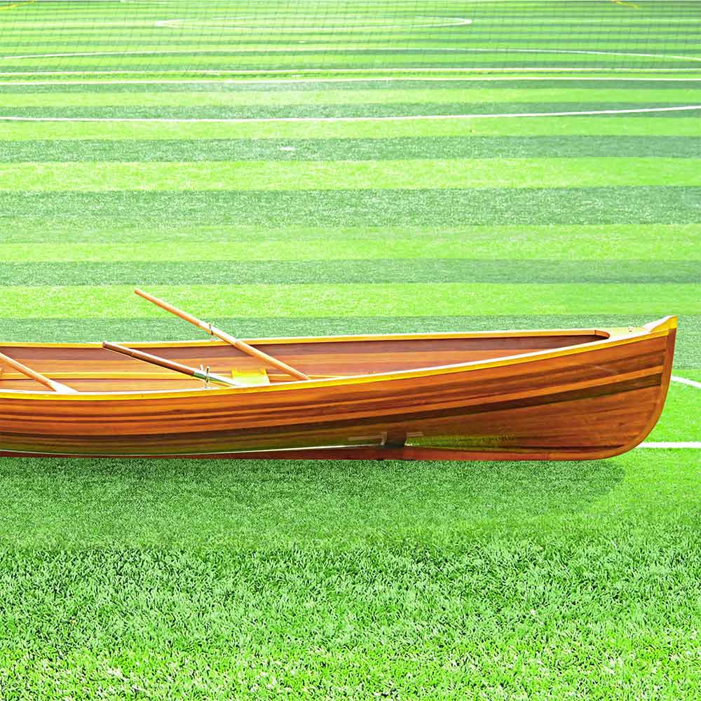 Real Whitehall Dinghy Transom Cut Out 17ft