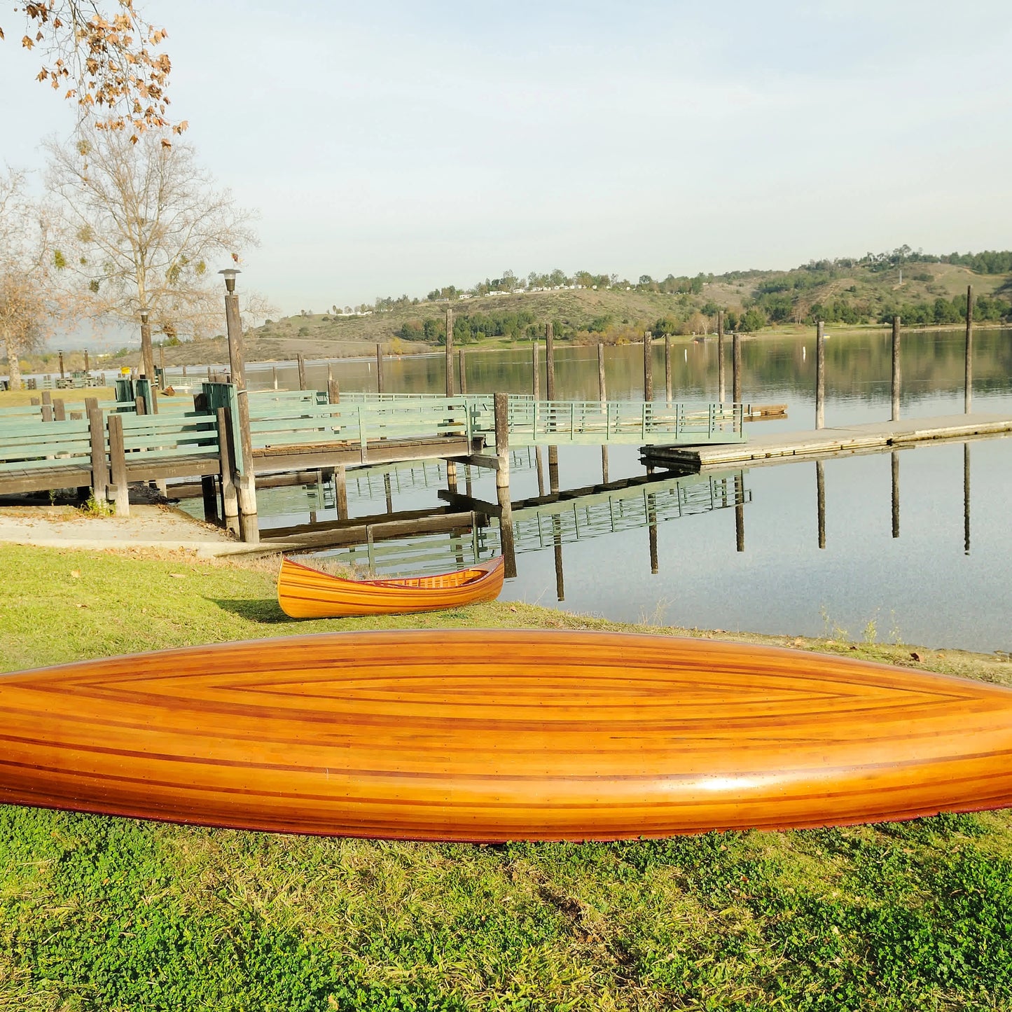Omurgalı Ahşap Kano 5.48 m