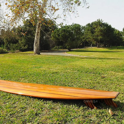 Long Board Wooden Surfboard