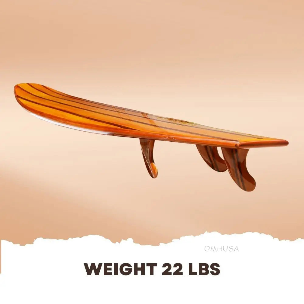 Long Board Wooden Surfboard
