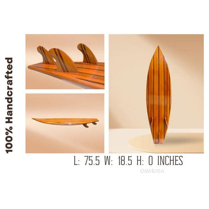 Wooden Short Board