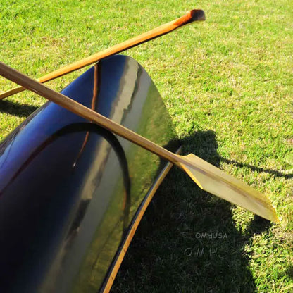 Wooden Canoe Dark Stained Finish 18 ft