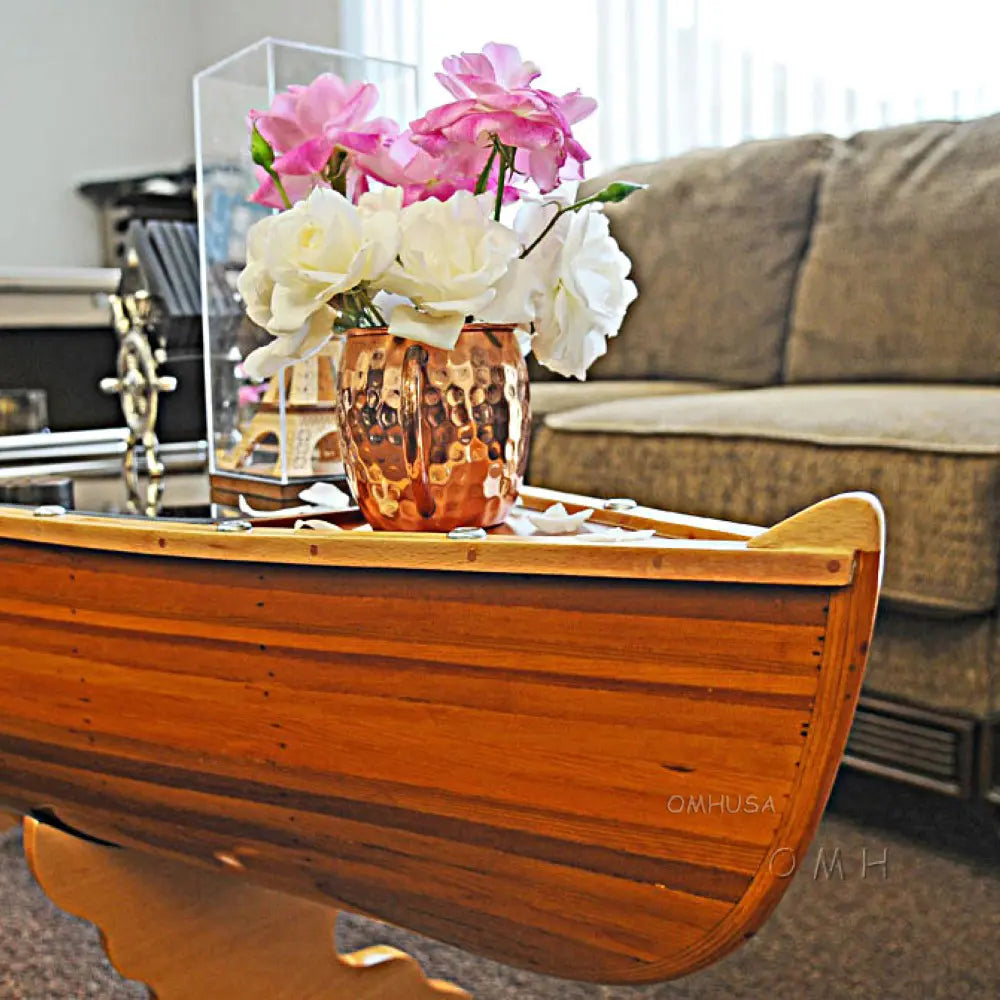 Ahşap Kano Masa 1.52 m