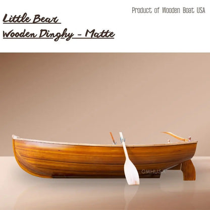 Little Bear Wooden Dinghy Matte Finish