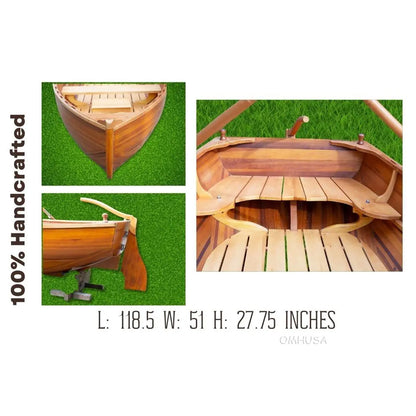 Little Bear Wooden Dinghy Matte Finish