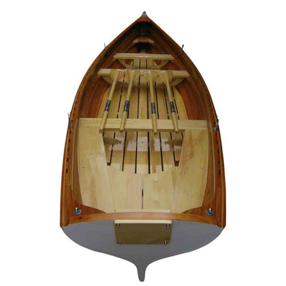 Wooden Whitehall Rowboat with Gelcoat Reinforcement 17ft