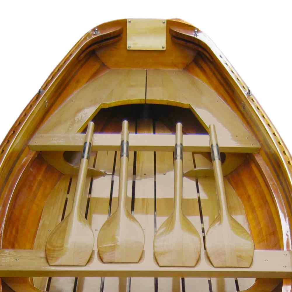 Wooden Whitehall Rowboat with Gelcoat Reinforcement 17ft