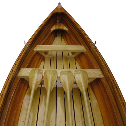 Wooden Whitehall Rowboat with Gelcoat Reinforcement 17ft