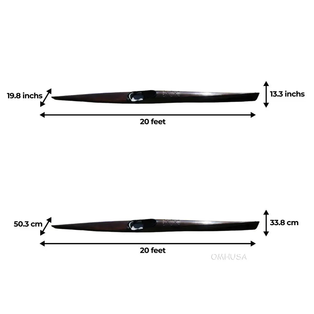 St. Lawrence Racing Wooden Kayak 20
