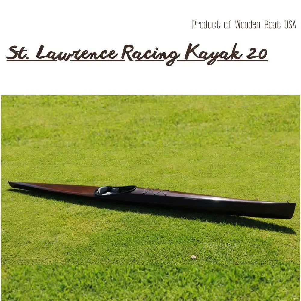St. Lawrence Racing Wooden Kayak 20