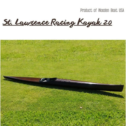 St. Lawrence Racing Wooden Kayak 20