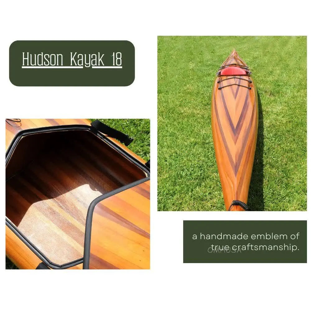 Hudson Wooden Kayak 18
