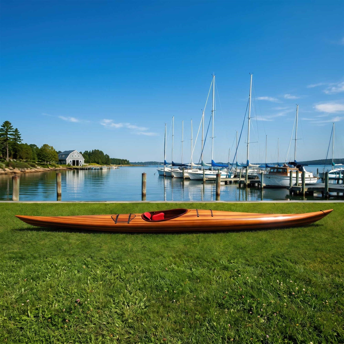 Hudson Wooden Kayak 18