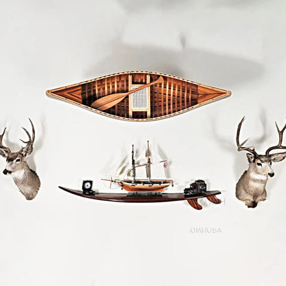 Half-Surfboard Shelf