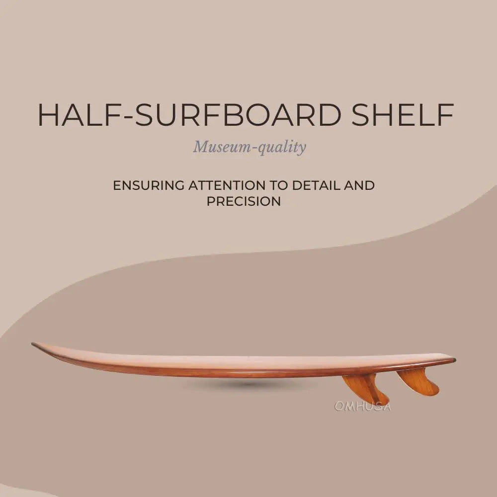Half-Surfboard Shelf