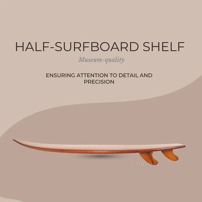 Half-Surfboard Shelf