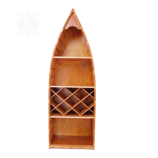 Canoe Wine Shelf New 5ft Tall