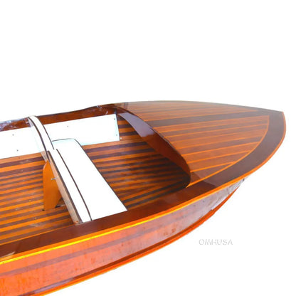 Chris Craft Design Classic Wooden Runabout Boat 14.5 Foot - Custom Build Deposit