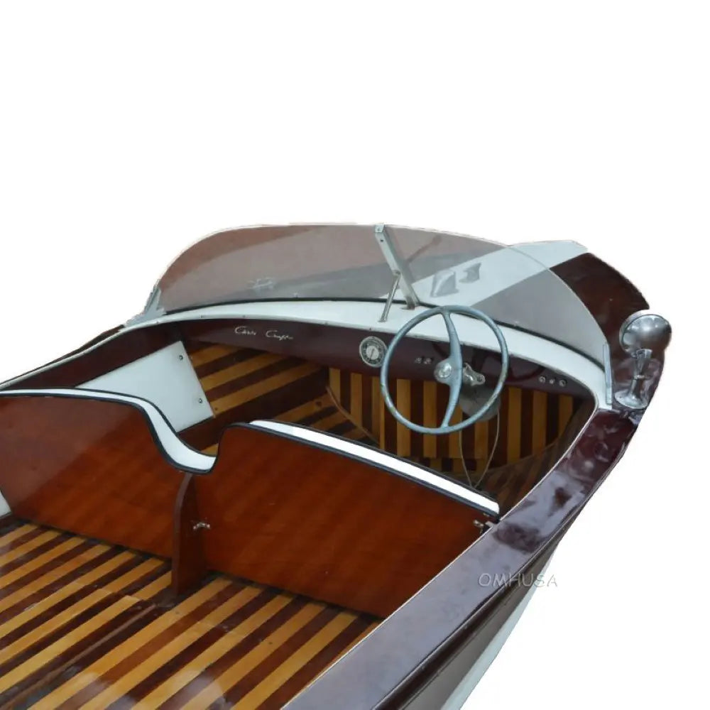 Chris Craft Design Classic Wooden Runabout Boat 14.5 Foot - Custom Build Deposit