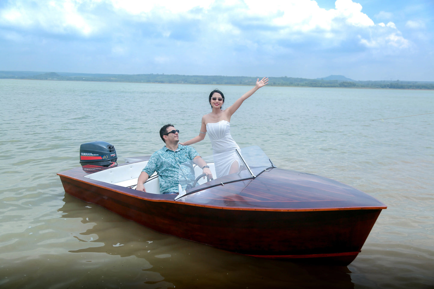 Chris Craft Design Classic Wooden Runabout Boat 14.5 Foot - Custom Build Deposit