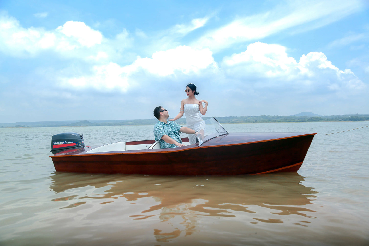 Chris Craft Design Classic Wooden Runabout Boat 14.5 Foot - Custom Build Deposit