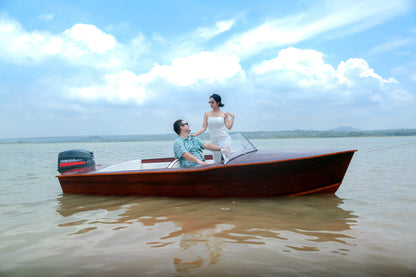 Chris Craft Design Classic Wooden Runabout Boat 14.5 Foot - Custom Build Deposit