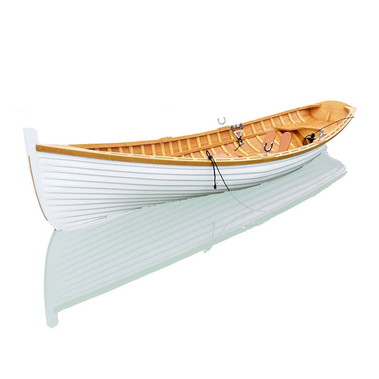 Barque Whitehall en bois de 3,65 m avec renfort en gelcoat