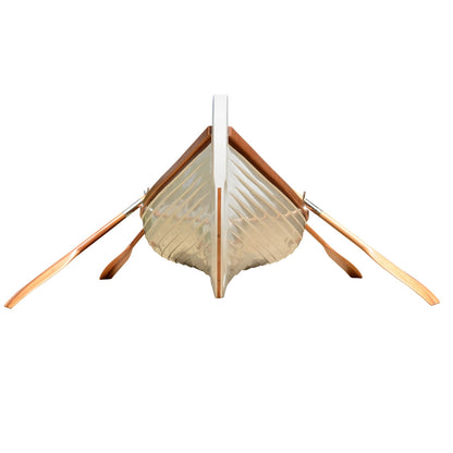 12' Wooden Whitehall Rowboat with Gelcoat reinforcement