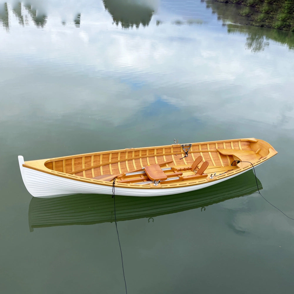 12' Wooden Whitehall Rowboat with Gelcoat reinforcement